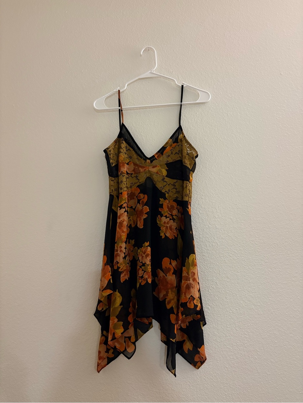 Free People Black Slip Dress